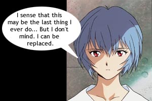 Oh, hi Rei... Are you dead -yet-?  Heh, sorry.  I really don't hate -Rei- so much as I loath her testosterone-pumped fanboys.  Someone shoot me now.