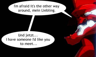"Mein Liebling" = "My Dear."  Lingering corruption from Dr. Looney, what can I say.