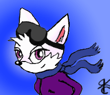 When Rachel draws Sonic wannabe-characters in Photoshop, with her relatively-new light pen, at 4 AM... you know the end of the world is coming.  Look!  I even added a gradient!!!! NOOO!! ::dies::