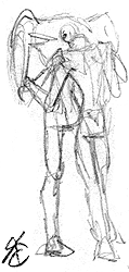 "Sachiel... Hold me..." "I'm trying, I'm trying...!  Dang, the times when I wish I had wrists..."